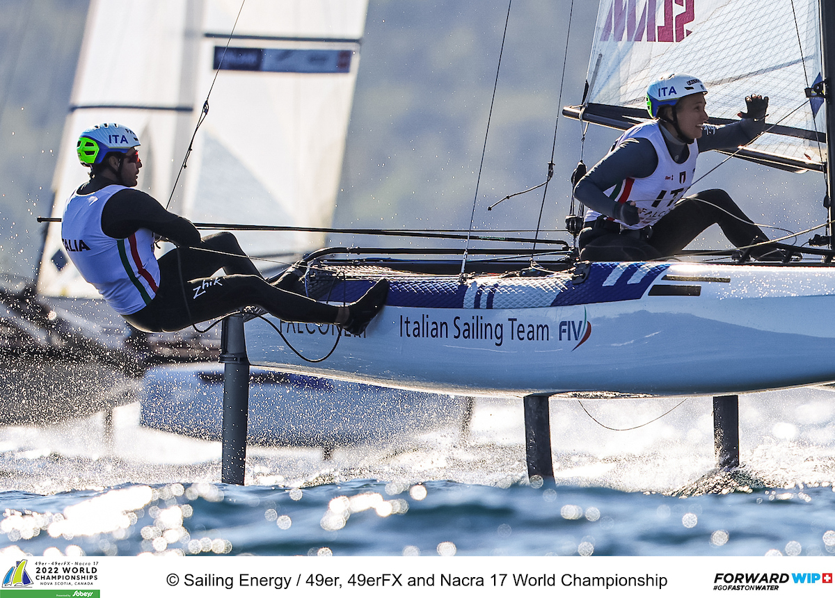 Tita and Banti (ITA) secure second world title as Gimson and Burnet (GBR) move to Bronze medal position