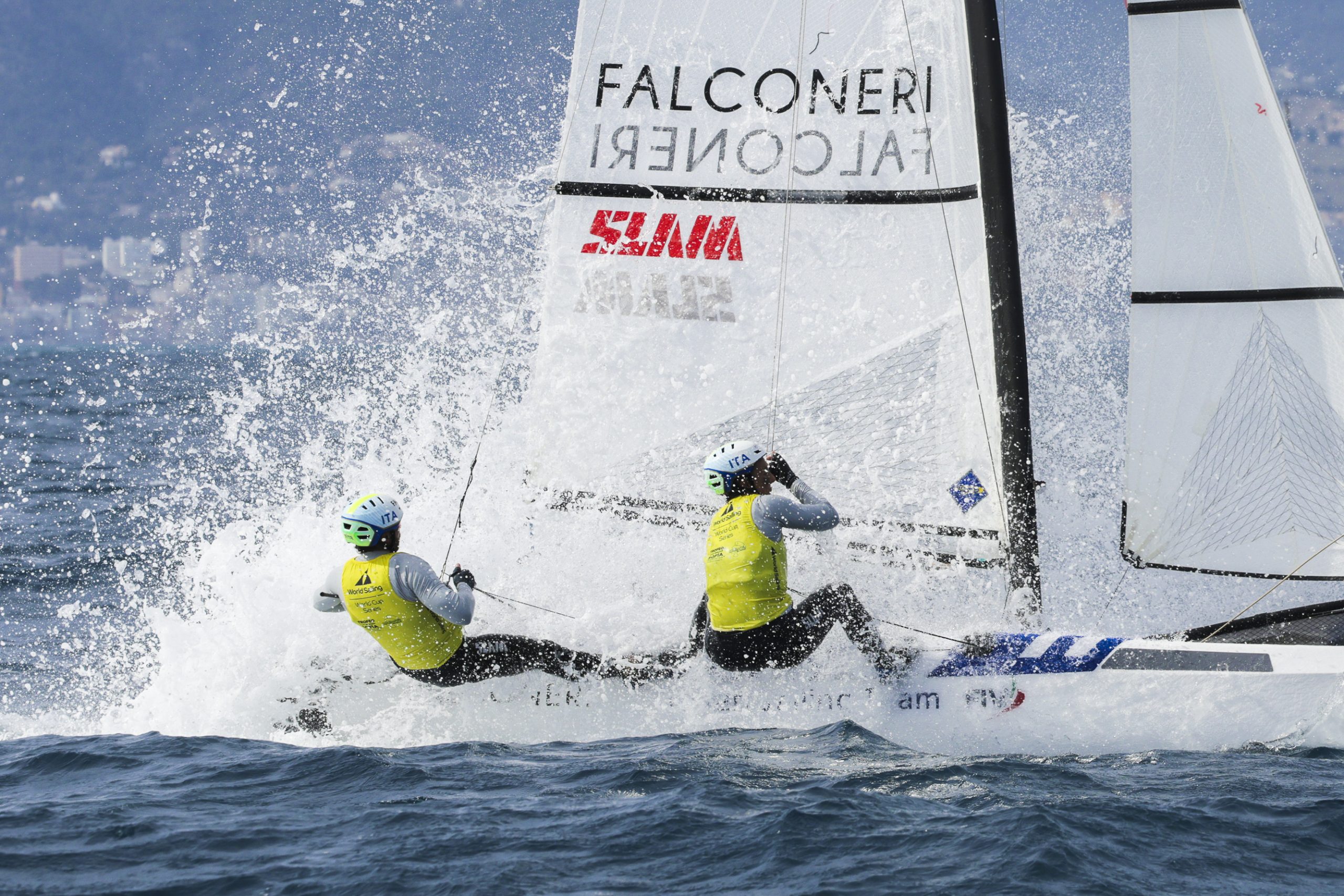 Italian Olympic Nacra 17 champions Tita and Banti win their 53 Trofeo Princesa Sofía title with a day to spare.