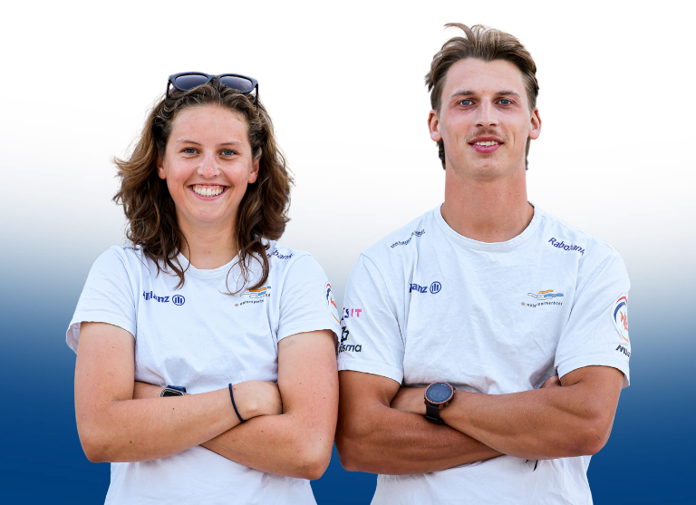 Bjarne Bouwer and Jorien Hin