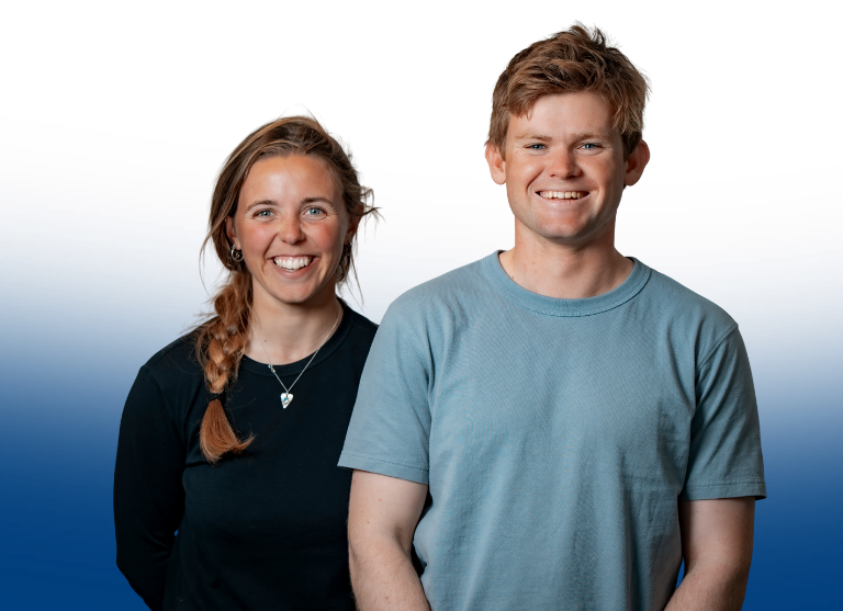 Duncan Gregor and Jasmine Williams