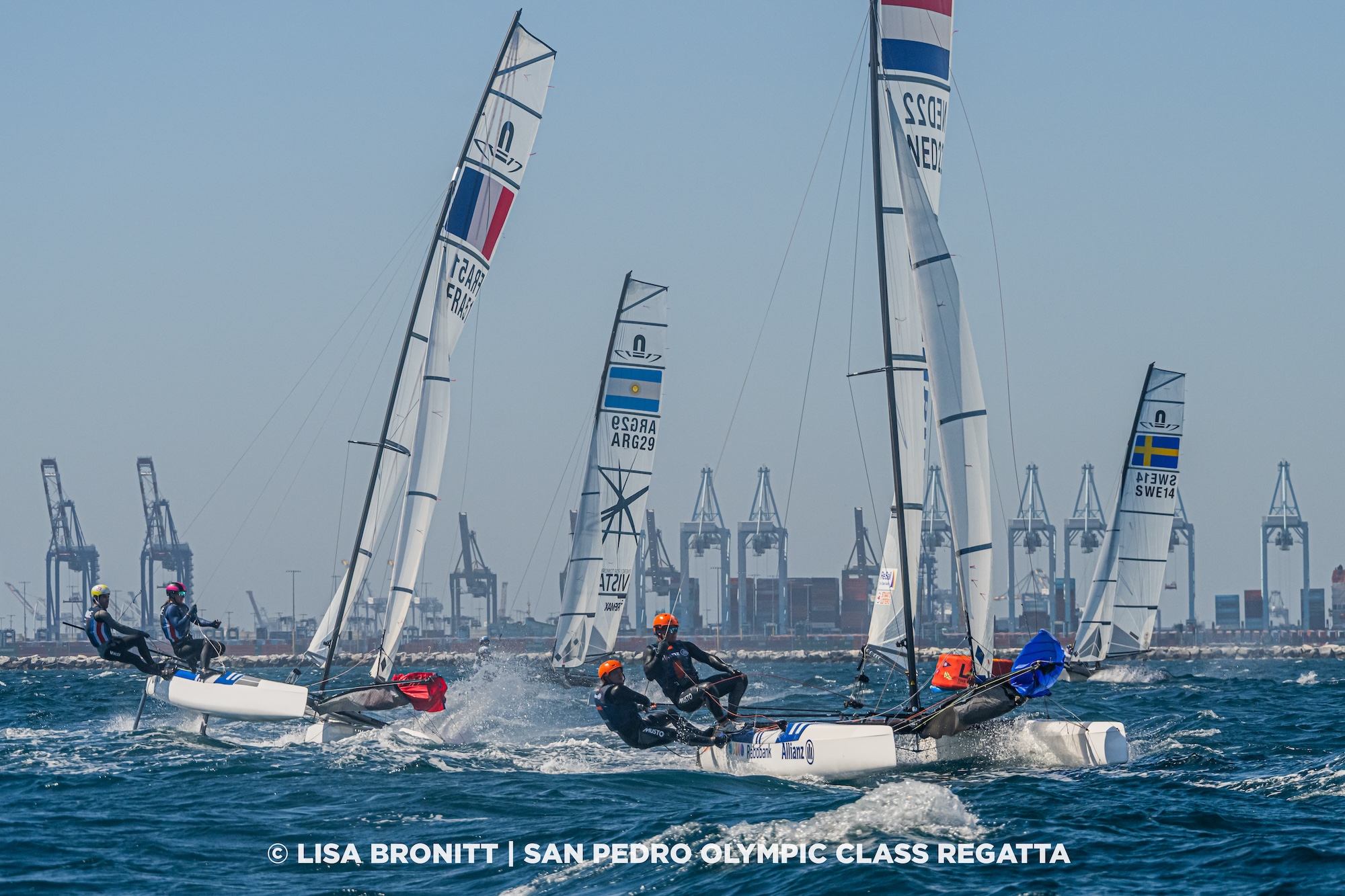 Sea Breeze Delivers Fast Start for High Performance Olympic Classes at Week 2 of San Pedro OCR